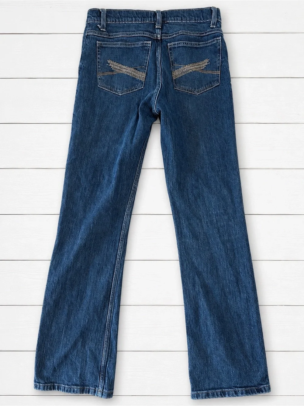 Wrangler Kids Dark Blue Bootcut Jeans